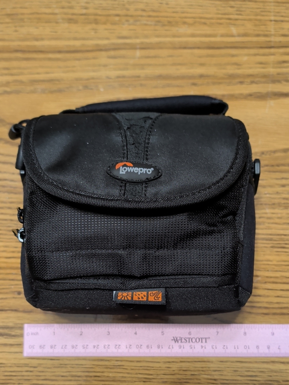 Compact Black Lowepro Camera Bag